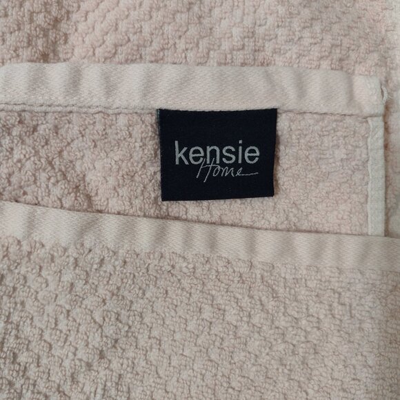 NEW lot of 5 Kensie cotton waffle knit wash clothes - Picture 2 of 3